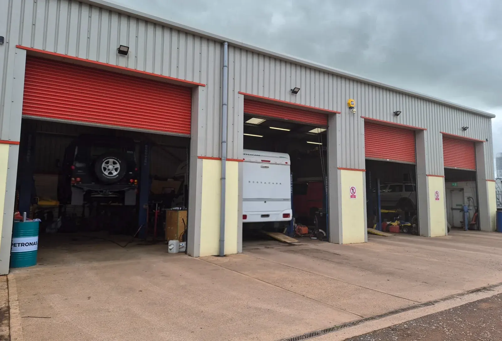 A view of our workshop